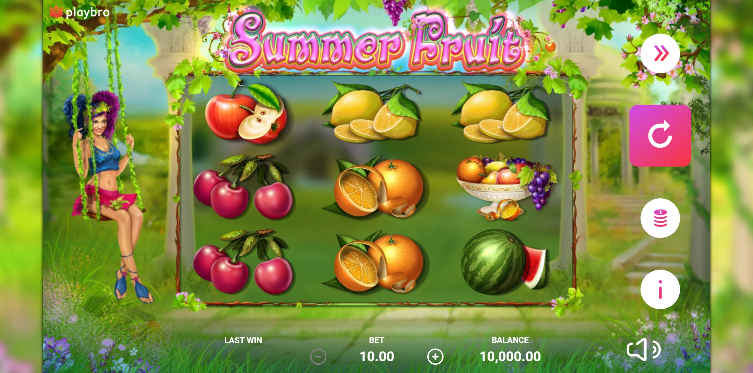 Demo for Summer Fruits